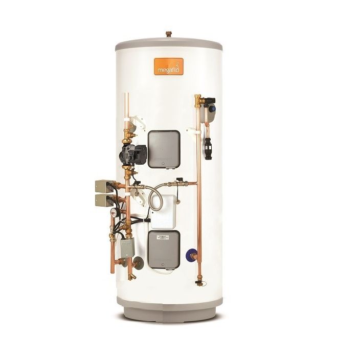 Unvented hot water cylinder unit