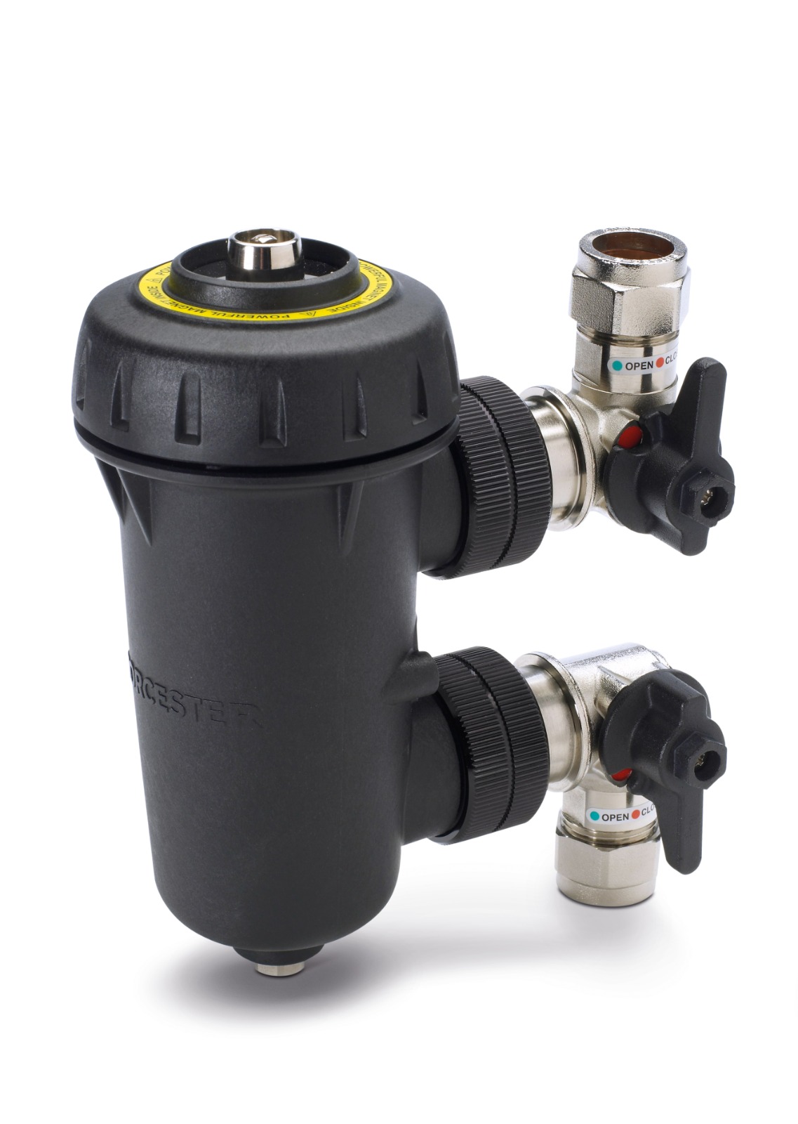 Worcester Bosch magnetic system filter protecting the boiler